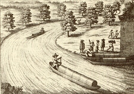 1 Valvasor J.V. Salava Vojvodine Kranjske, 1689. Barke na Savi (2)