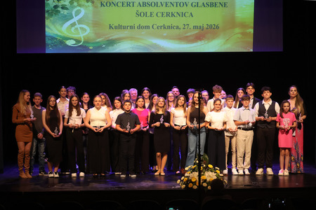 Koncert absolventov Glasbene šole Frana Gerbiča Cerknica 86 Foto Ljubo Vukelič