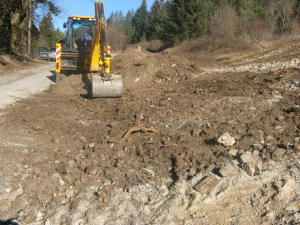 UREDITEV PARKIRIŠČA NAD BALINIŠČEM V CERKNICI, 2012