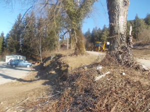 UREDITEV PARKIRIŠČA NAD BALINIŠČEM V CERKNICI, 2012